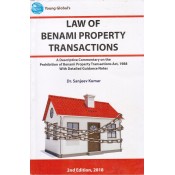 Young Global's Law of Benami Property Transactions by Dr. Sanjeev Kumar [2nd Edn. HB] 